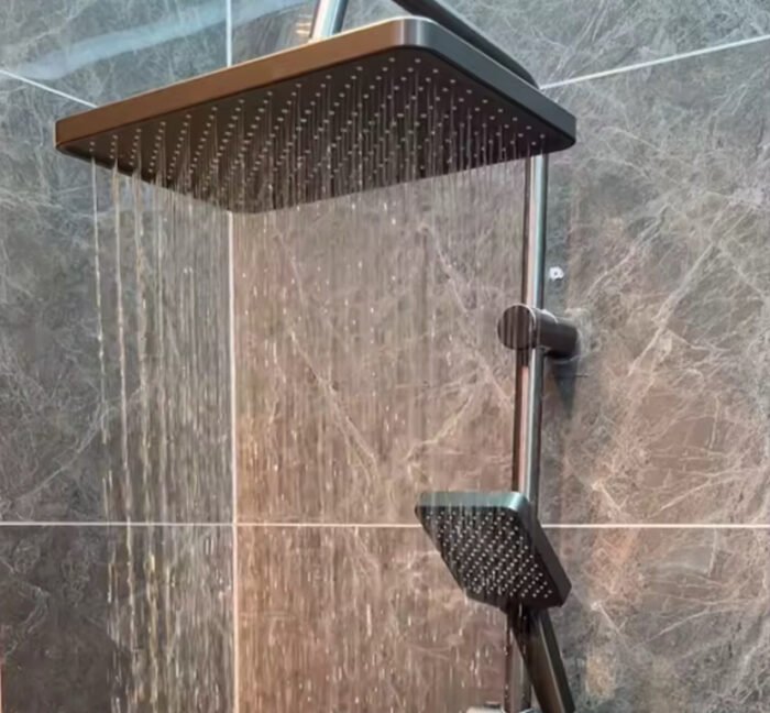 Set Kokë Dushi me LED + Tub Rrëshqitës + Tub Fleksibël - Figura 3