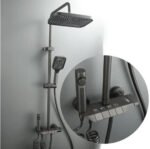 Set Kokë Dushi me Tub Rrëshqitës dhe Tub Fleksibël - Figura 3