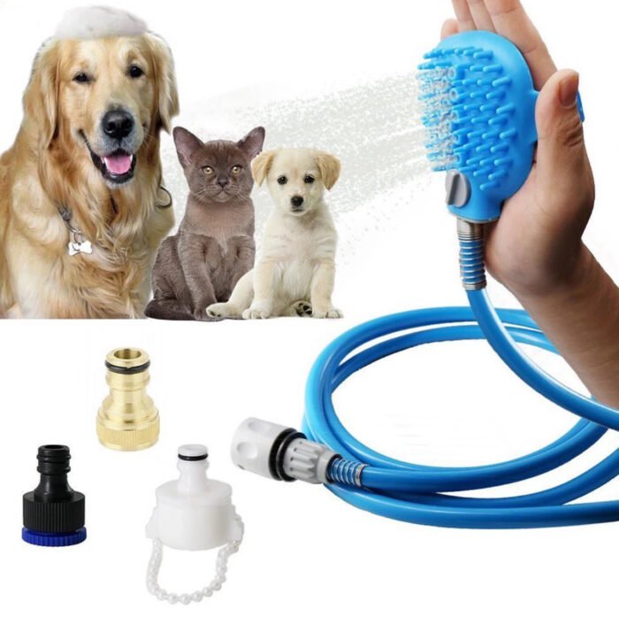 Pet Brushë për Larjen e Kafshëve Shtëpiake - Figura 1