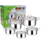 Set Inox Tenxhere për Kuzhinë