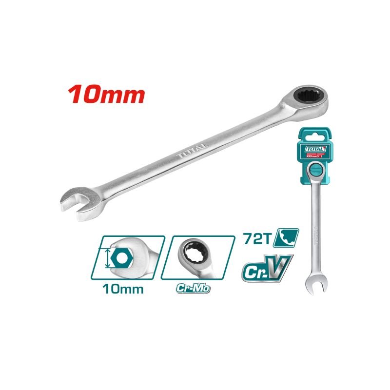 Total Tools Product Images - 6 Çelës Ratchet - Figura 1