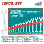 Set çelësash 12 copa Cr-V me çantë