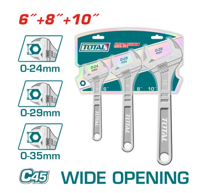 Set 3 Çelësa TOTAL 6”+8”+10 - Figura 1