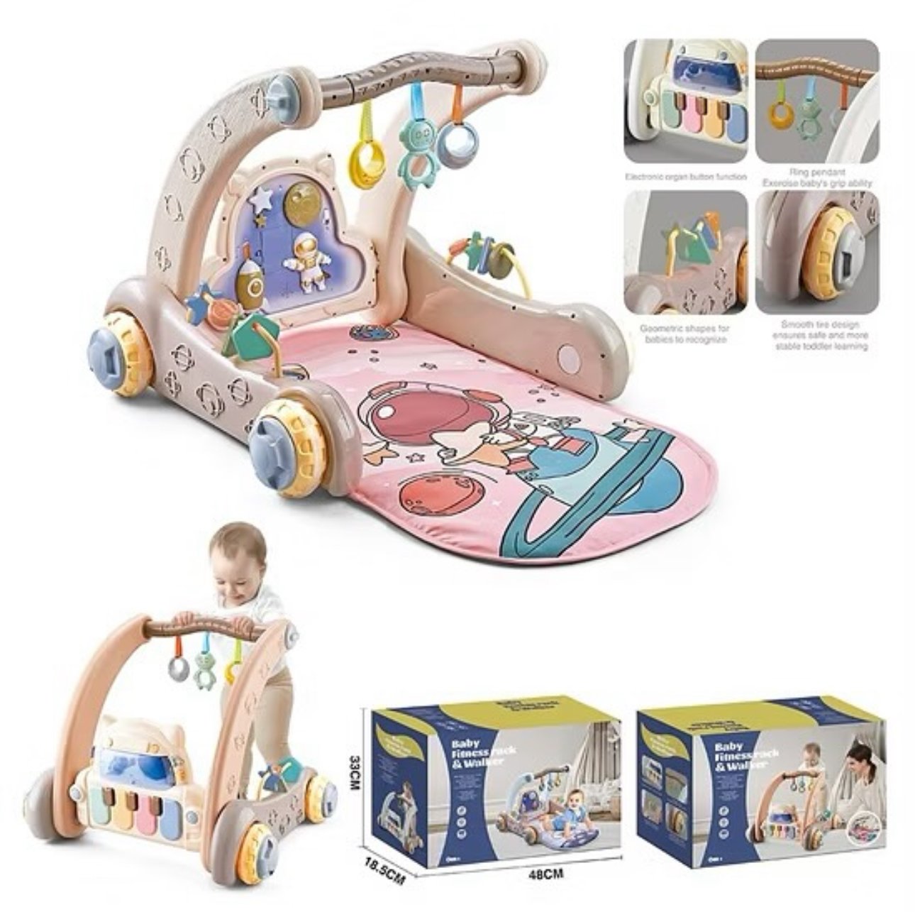 IMG_4499 Ecurës dhe tapet aktiviteti 2 në 1 për foshnje - Figura 1