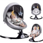 Karrige automatike lëkundëse me USB për foshnje