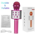 Mikrofon karaoke me Bluetooth