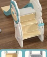 Rrëshqitëse për fëmijë me dizajn luani dhe shkallë të mbyllura - Figura 3