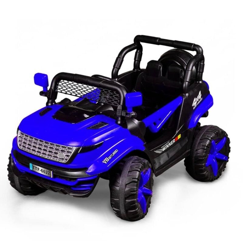 Vetura elektrike blu për fëmijë