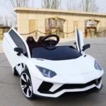 Vetura elektrike “Lambo White” për fëmijë