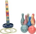 Lojë 2 në 1 Bowling dhe unaza hedhëse - Figura 3