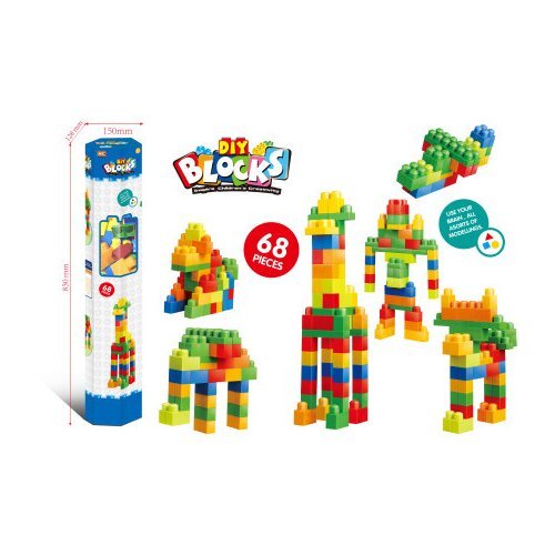 IMG_5836 Set Ndërtimi me 68 Blloqe në Tub - Figura 1