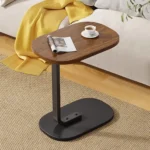 Tavolinë Elegante me Dru dhe Metal - Figura 3