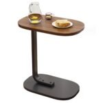 Tavolinë Elegante me Dru dhe Metal