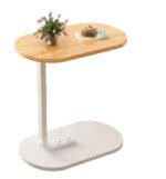 Tavolinë elegante me dru & metal