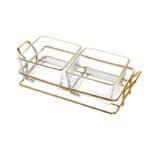 Set 2 Ena Qelqi me Mbajtëse Metalike