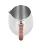 Xhezve Inoksi me Dorezë Druri - Figura 3