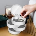 Kuti Organizimi për Bizhuteri me Pasqyrë - Figura 2