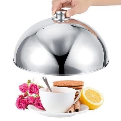 Mbulesë Inox për Pjata me Kapak