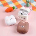 Kufje Wireless me Kuti Karikimi Kawaii - Figura 3