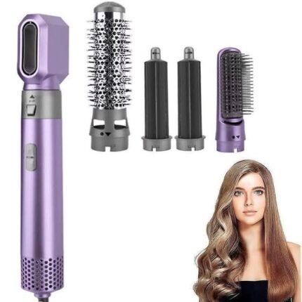 Set Multifunksional për Flokë 5 në 1