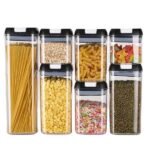 Set Kavanozësh Organizues për Kuzhinë