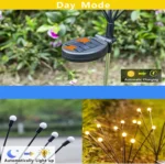 Drita Diellore Dekorative me Efekt Topash për Kopsht - Figura 3