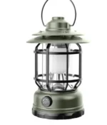 Fener Kampingu Retro me Ndriçim të Rregullueshëm