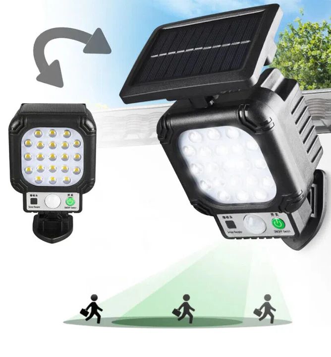 IMG_0349 Dritë Diellore për Mur me Panel të Rregullueshëm - Figura 1