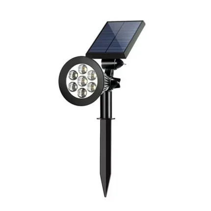 Dritë Kopshti Diellore me 6 LED Super të Ndritshëm