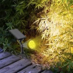 Dritë Kopshti Diellore me 6 LED Super të Ndritshëm - Figura 2