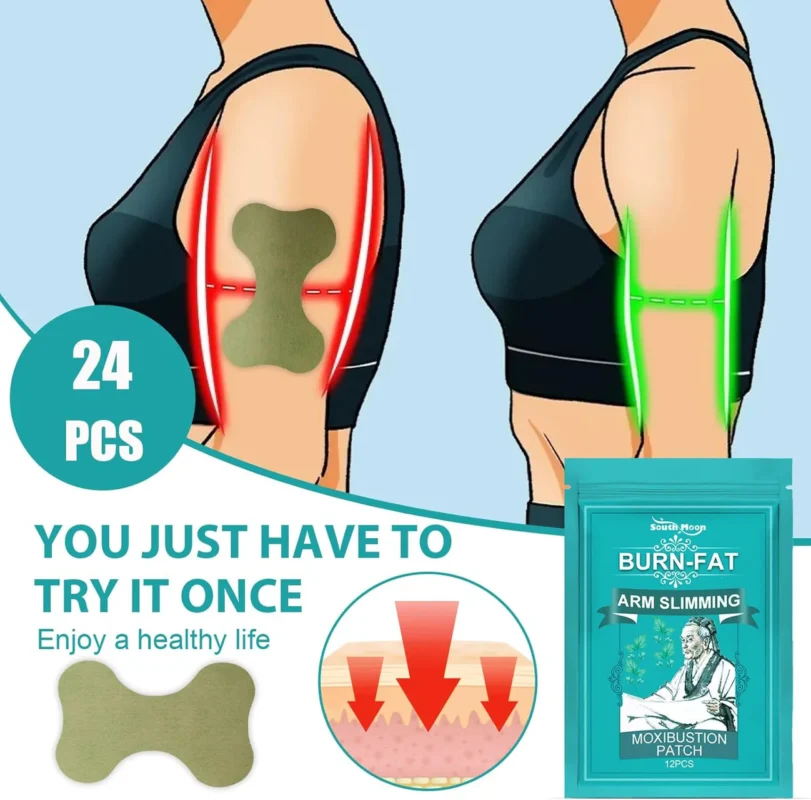 Patch Dobësues për Krahë “Burn-Fat Arm Slimming” (12 copë) thumbnail 3