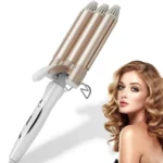 Ondulues 3-Fishkë “Triple Barrel Waver” për Kaçurrela të Gjera