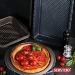 Set 2 Tepsi Pjekjeje me Veshje Antingjitëse - Figura 2