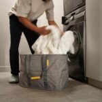 Shportë e Madhe për Rroba me Doreza