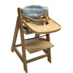 Karrige Ushqimi për Fëmijë prej Druri