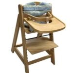 Karrige Ushqimi për Fëmijë prej Druri - Figura 2