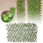 Rrjetë Dekorative me Gjethe për Mur ose Oborr