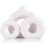 Set Vazo Dekorative Rrethore (2 copë)