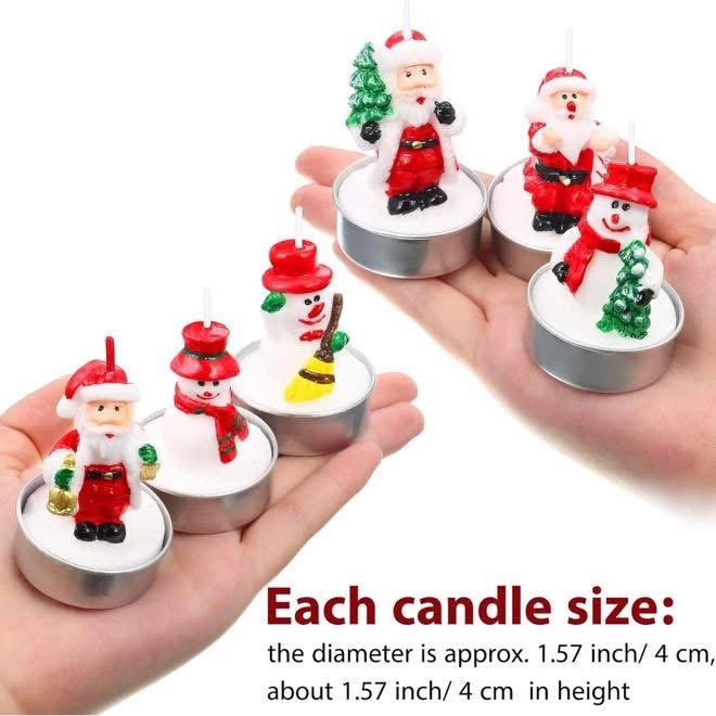 IMG_8042 Qirinj Dekorativë Festivë (Set 4 Copë) - Figura 1