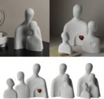 Statujë Dekorative “Familja” Minimaliste