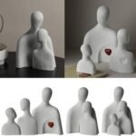 Statujë Dekorative “Familja” Minimaliste