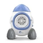 Makineri flluskash në formë rakete