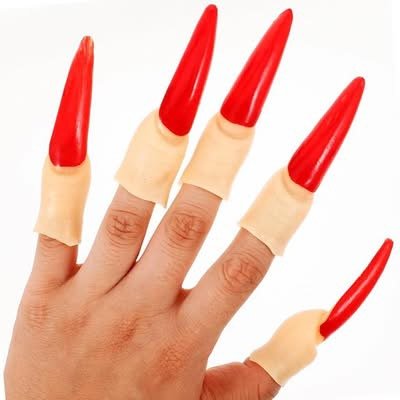 Set thonjsh plastikë horror (10 copë)