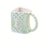 Filxhan keramikë rozë në formë çante - Figura 3