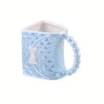 Filxhan keramikë rozë në formë çante - Figura 2