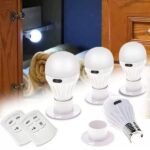 Llamba Portative LED me Telekomandë (4 Copë)