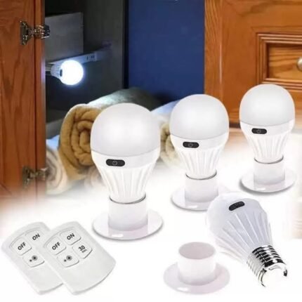 Llamba Portative LED me Telekomandë (4 Copë)