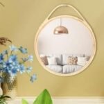 Pasqyrë Dekorative Rrethore me Kornizë - Figura 2