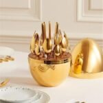 Set Elegant Lugësh & Pirunjsh në Kuti Inox - Figura 2