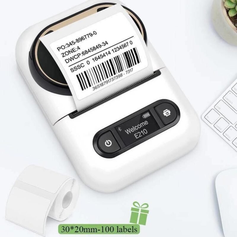 Printer Etiketash Portativ Bluetooth E210 thumbnail 3